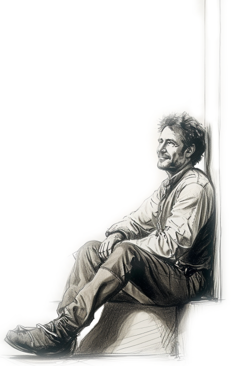 Mercutio's portrait - a person relaxing